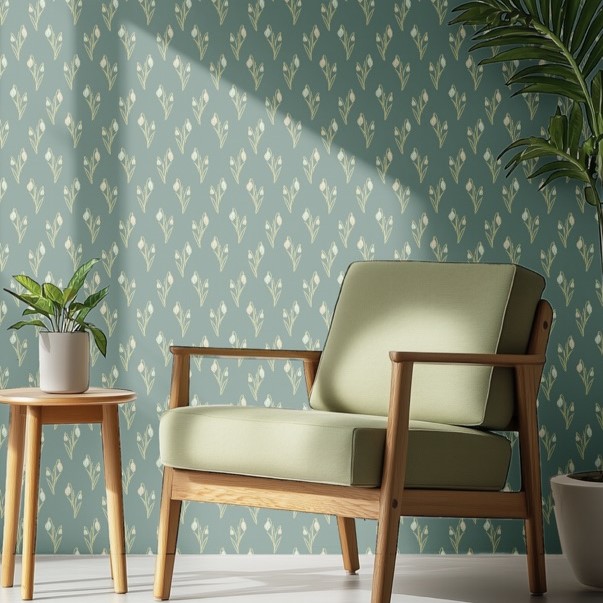 Living room wallpaper
